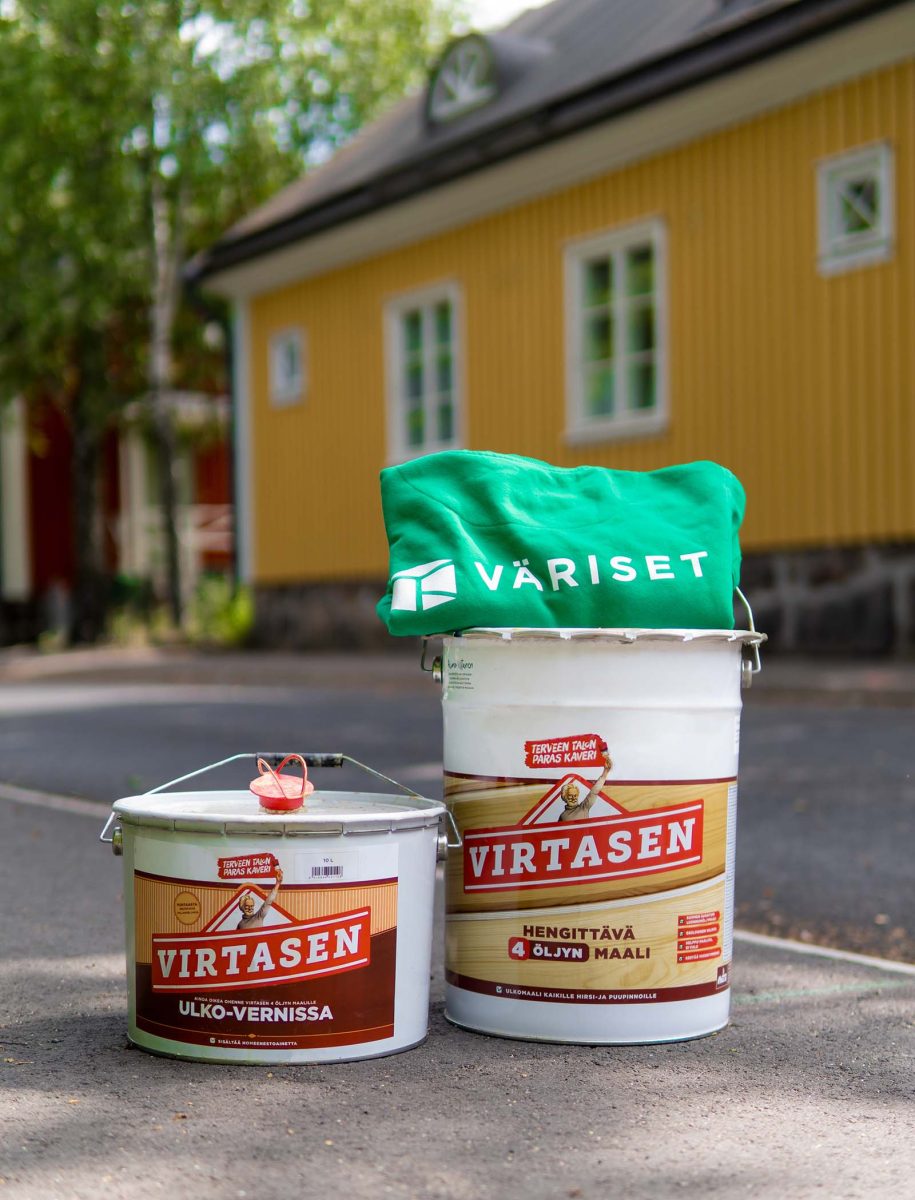 Väriset luottaa Virtasen 4 Öljyn maaliin