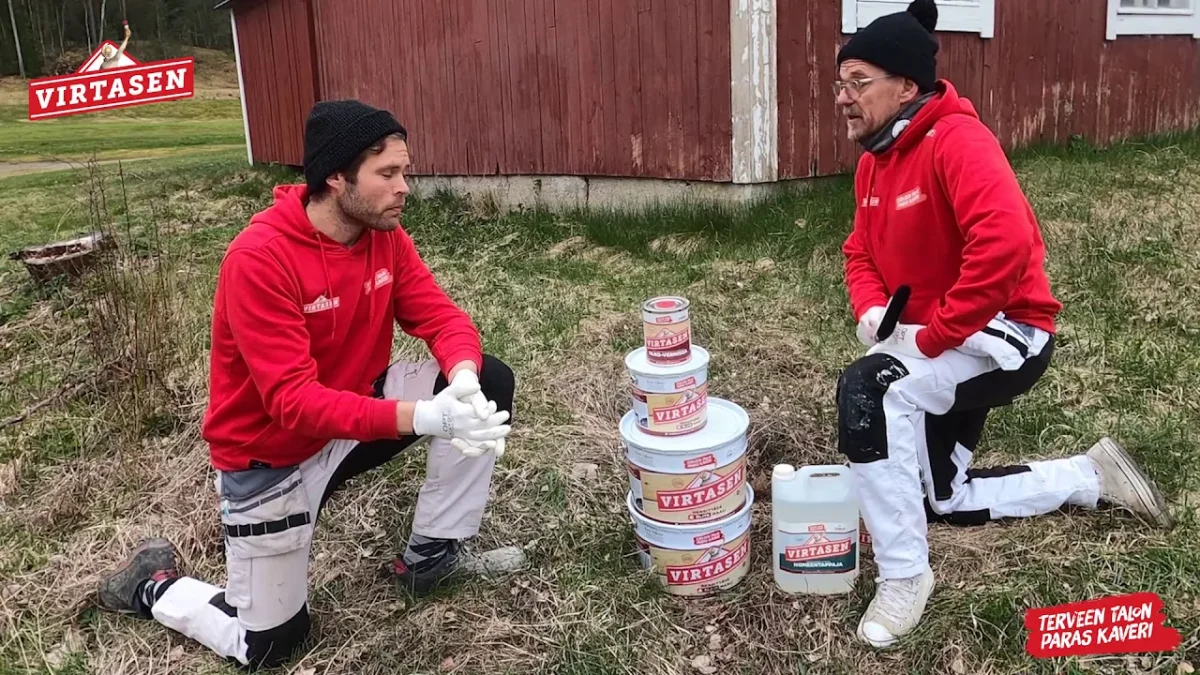 Punamultamaalin päälle maalaaminen