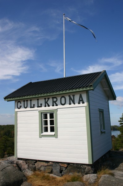 Gullkronan luotsituvan museorakennus, Saaristomeri.